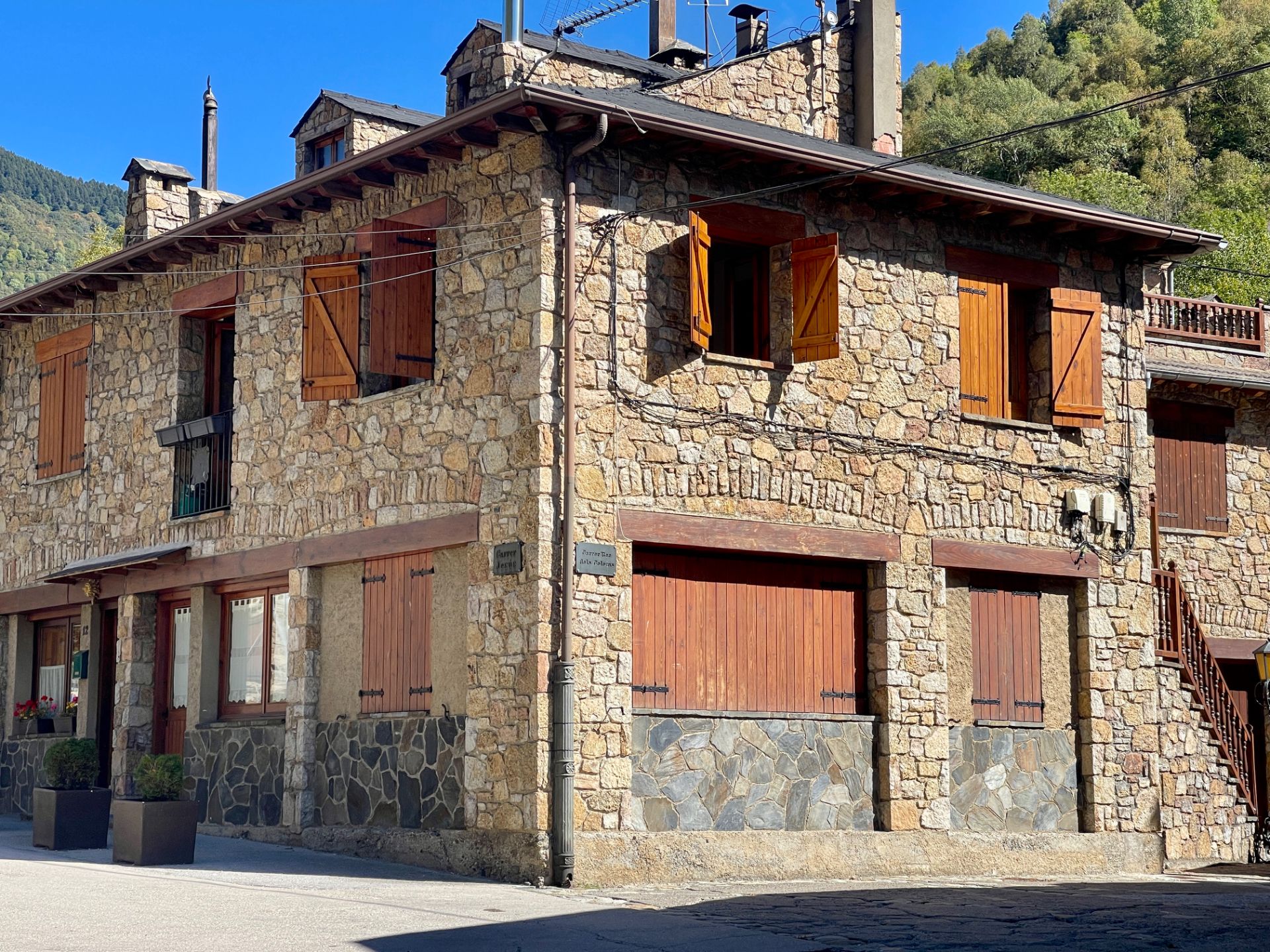 Exterior view of Flat for sale in Setcases  with Furnished, Oven and Balcony
