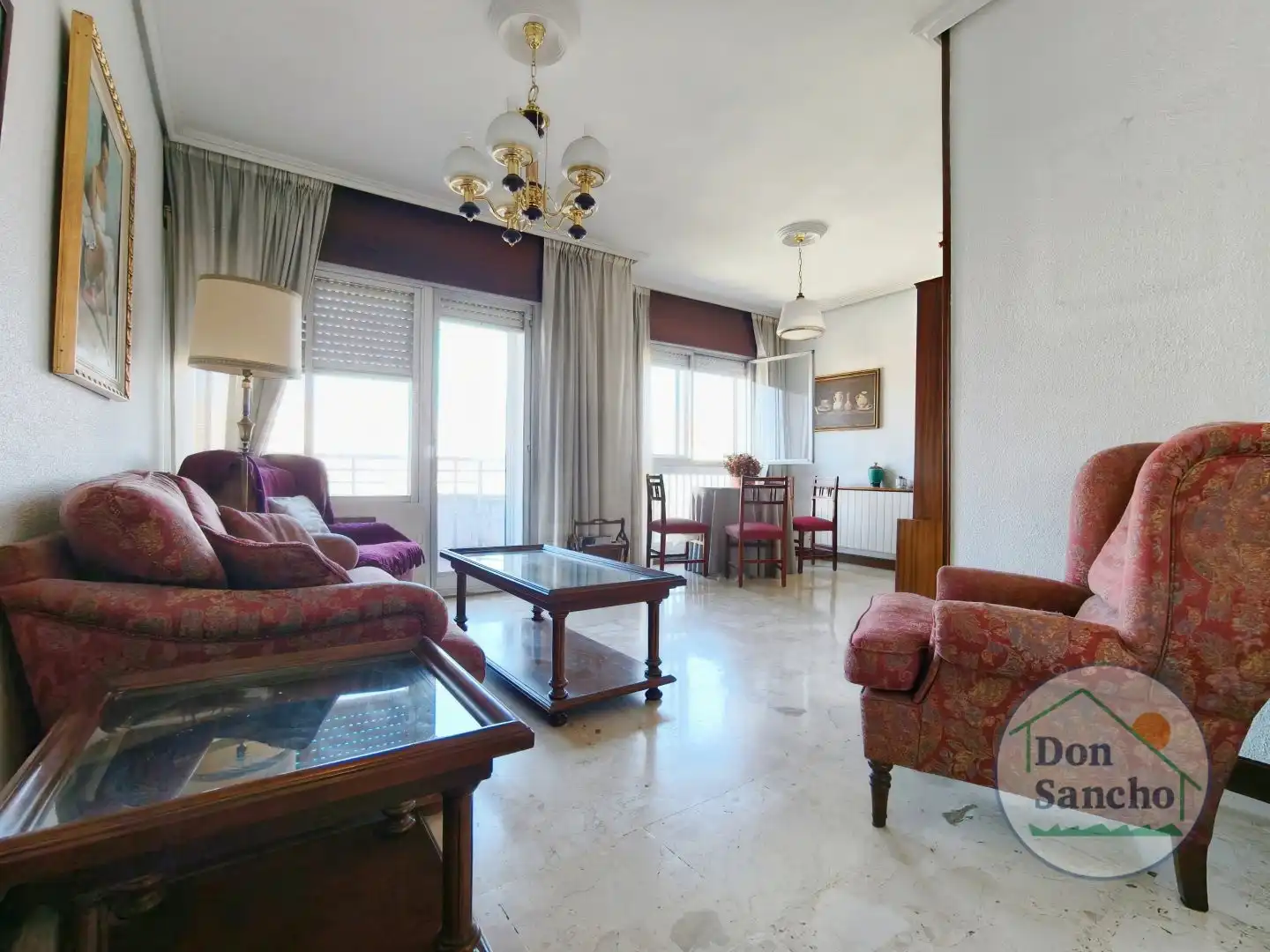 Sala de estar de Piso en venta en Valladolid con Calefacción, Terraza y Trastero