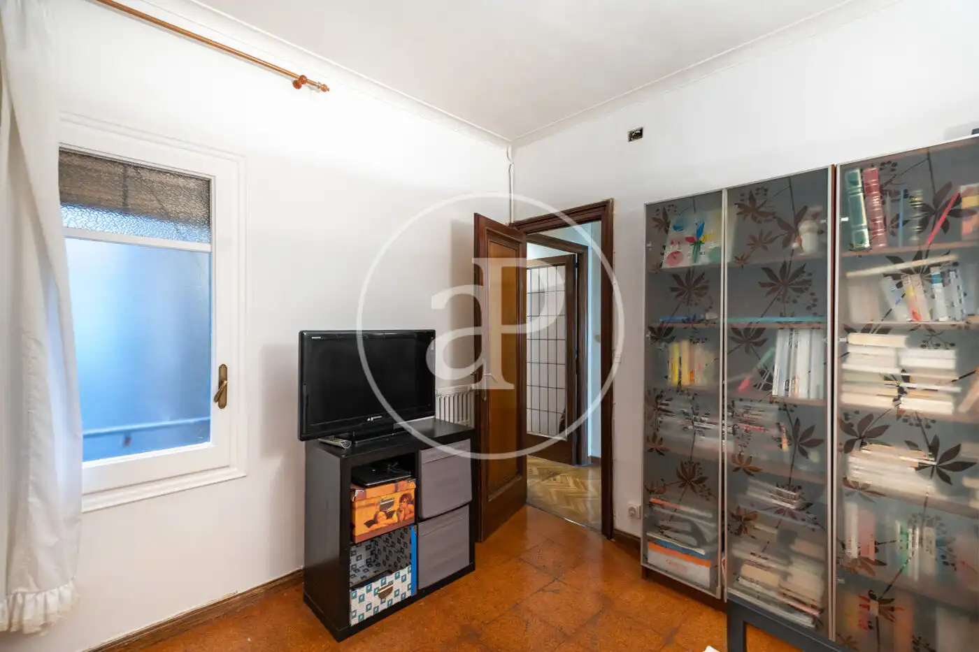 Sala d'estar de Pis en venda en Barcelona amb Aire condicionat, Calefacció i Terrassa