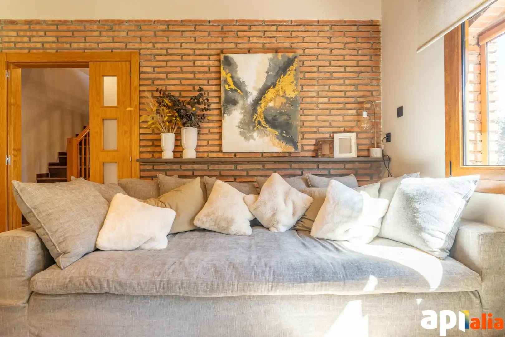 Sala de estar de Casa o chalet en venta en Prades con Calefacción, Jardín privado y Terraza