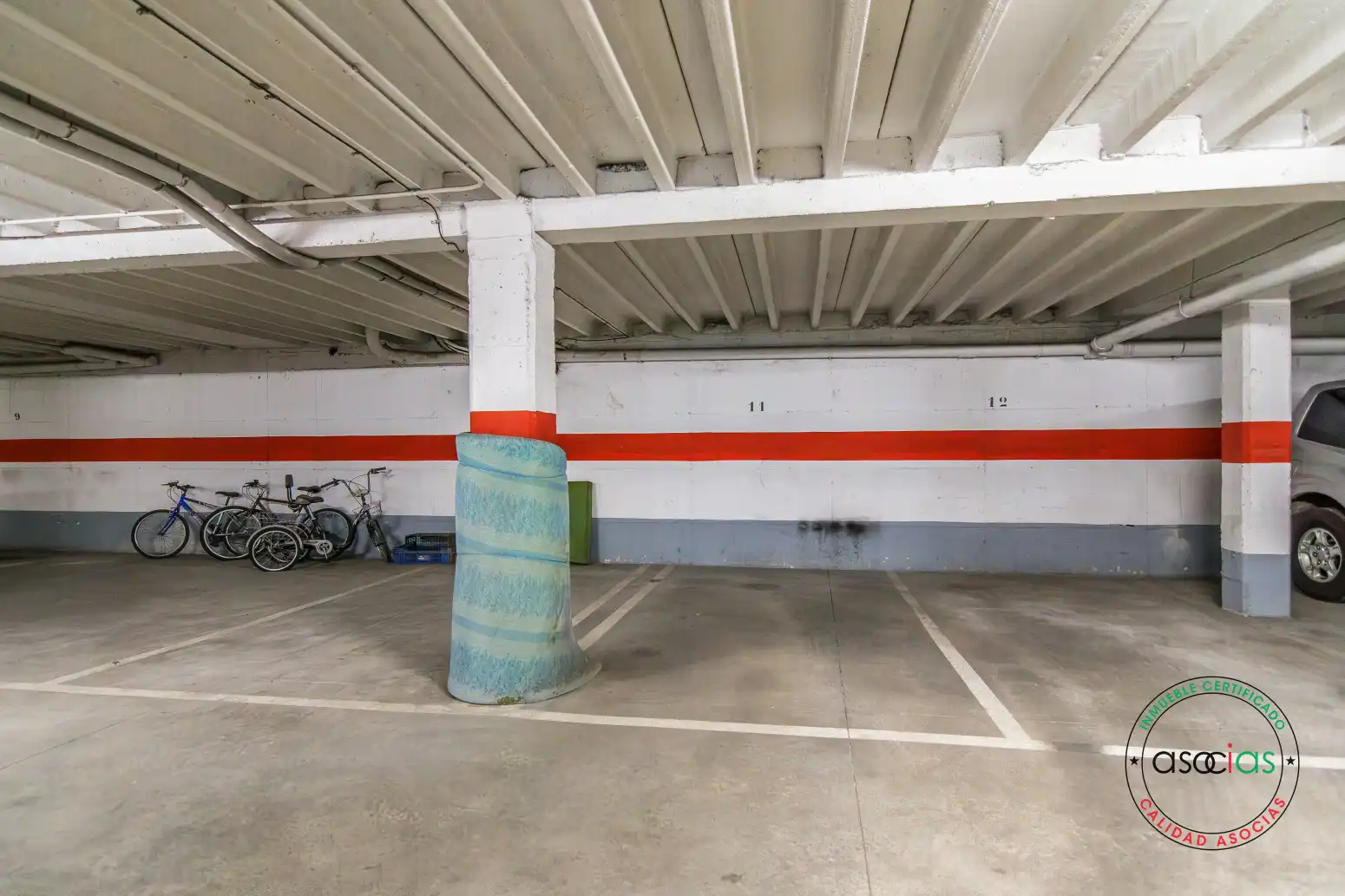 Parking of Flat for sale in Teverga  with Heating, Parquet flooring and Terrace