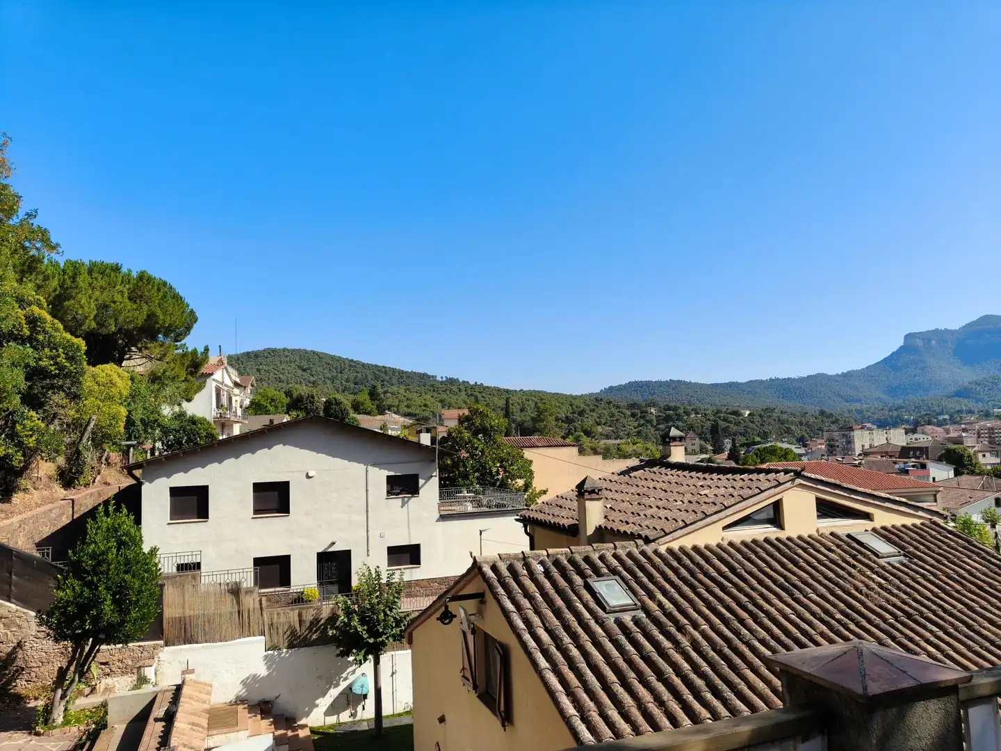 Vista exterior de Casa o chalet en venta en Aiguafreda, Barcelona