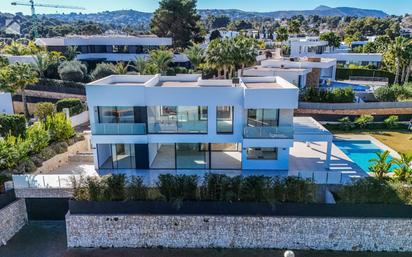 Vista exterior de Casa o xalet en venda en Jávea / Xàbia amb Aire condicionat, Terrassa i Piscina