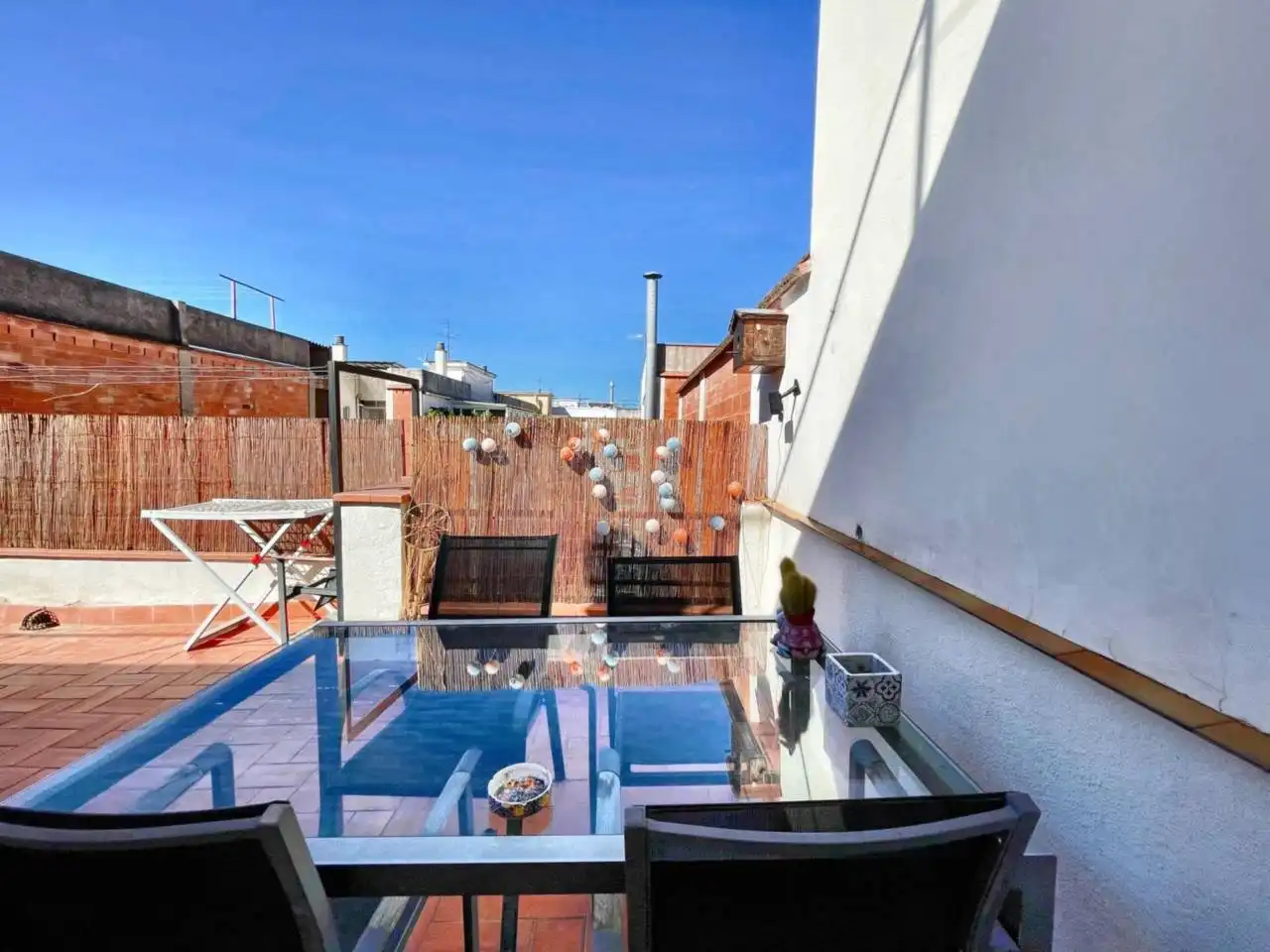 Terrasse von Dachboden zum Verkauf in Cerdanyola del Vallès mit Klimaanlage, Heizung und Parkett