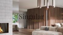 Living room of Flat for sale in  Barcelona Capital  with Private garden, Terrace and Storage room