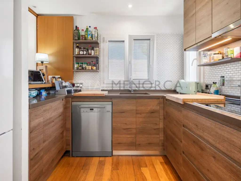 Cocina de Casa o chalet en venta en Maó - Mahón con Aire acondicionado, Terraza y Piscina