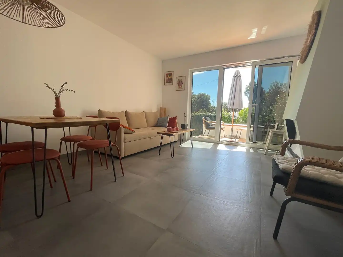 Sala d'estar de Casa o xalet en venda en Tossa de Mar amb Jardí privat i Moblat