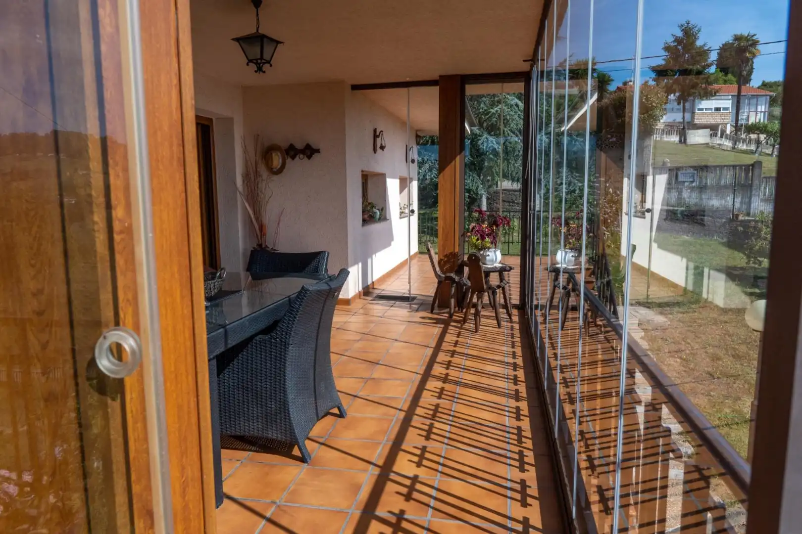 Terrassa de Casa o xalet en venda en Gijón  amb Calefacció, Jardí privat i Terrassa