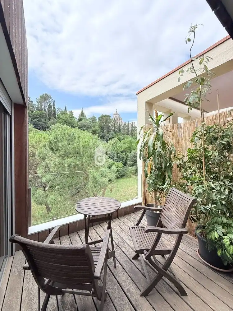 Terrassa de Casa o xalet de lloguer en Girona amb Aire condicionat, Calefacció i Jardí privat