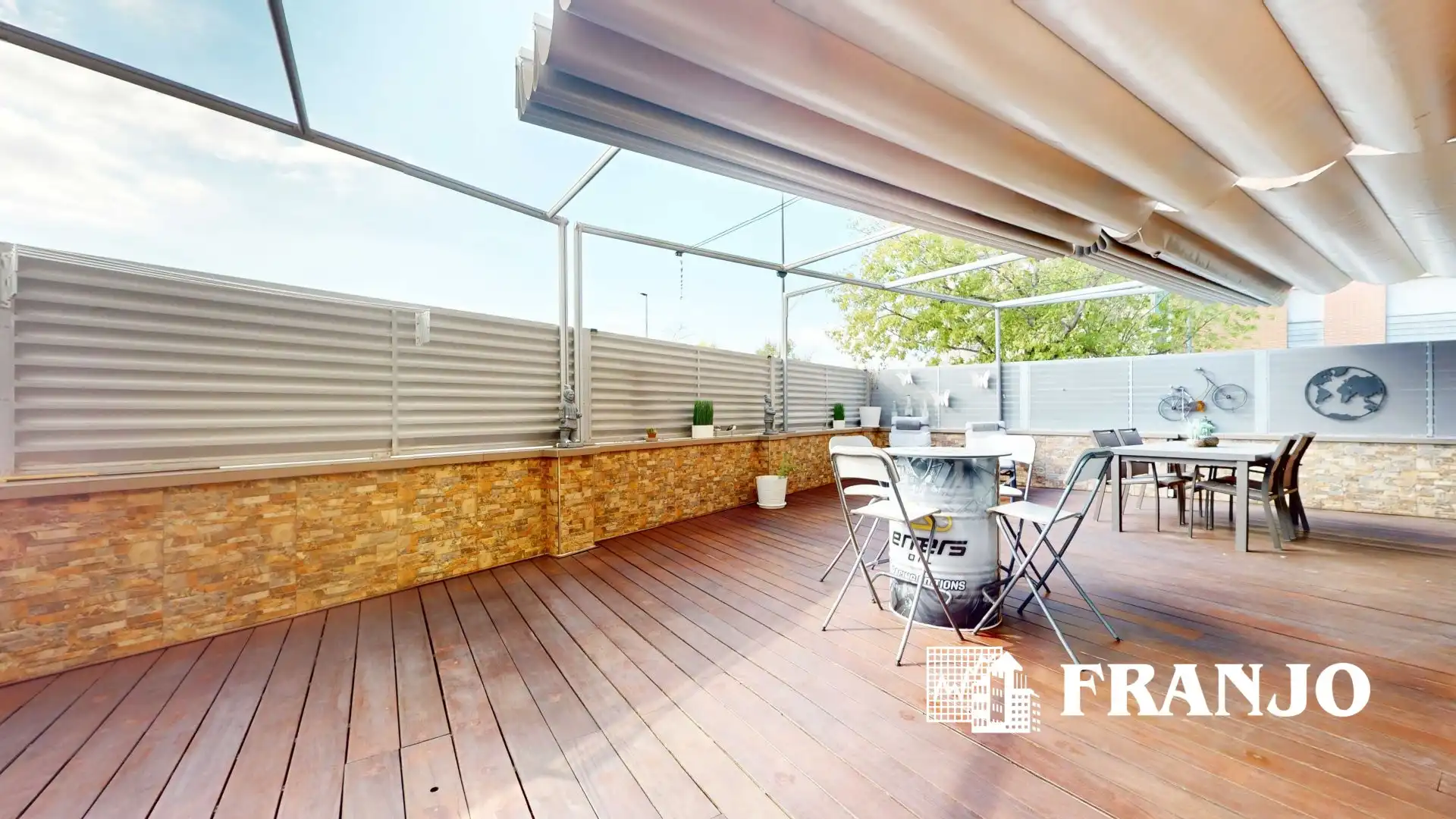 Terrace of Flat for sale in Parc Central