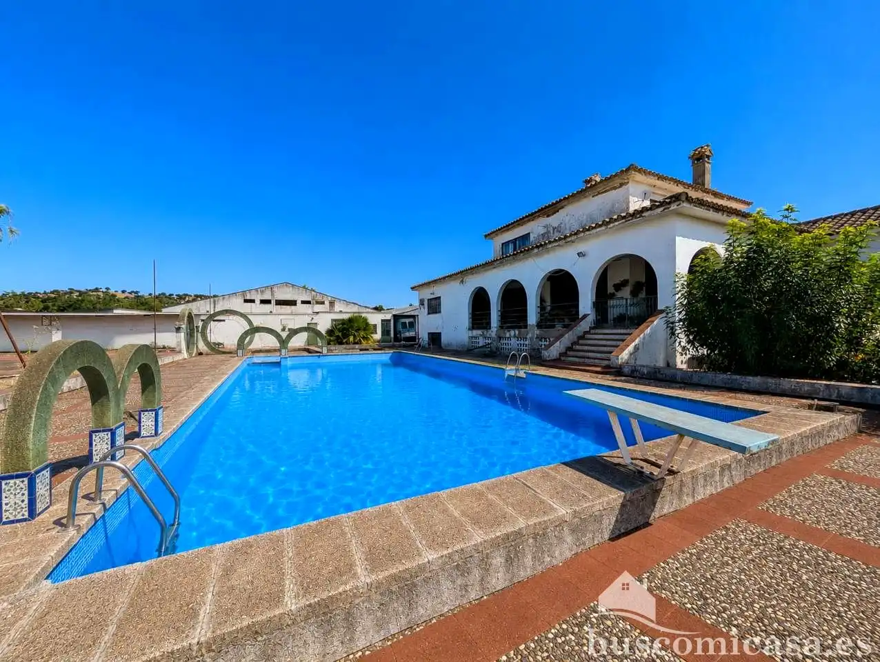 Swimming pool of Country homes for sale in Linares  with Private garden