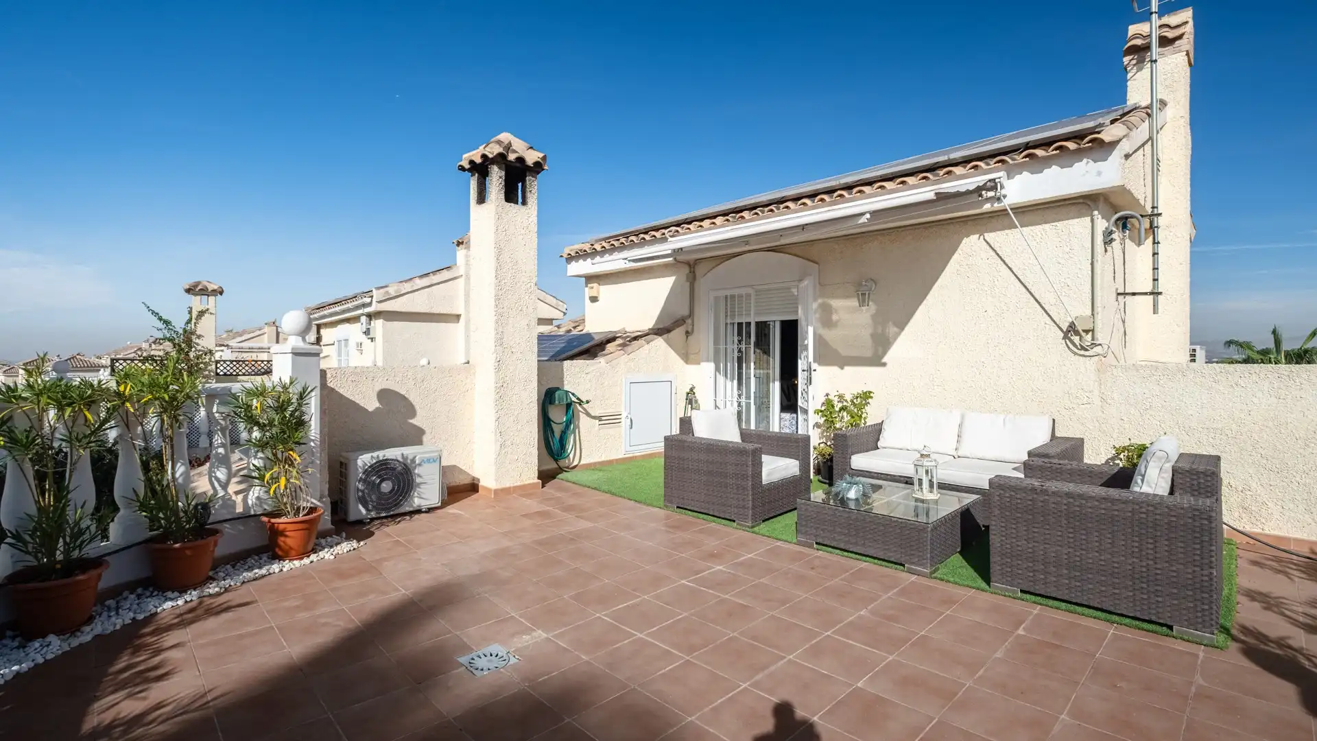 Terraza de Casa o chalet en venta en Santa Pola con Jardín privado, Terraza y Trastero
