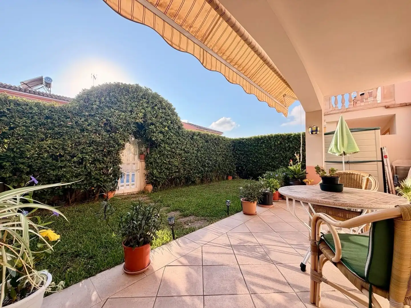 Terrassa de Casa adosada en venda en Alcúdia amb Aire condicionat, Calefacció i Jardí privat