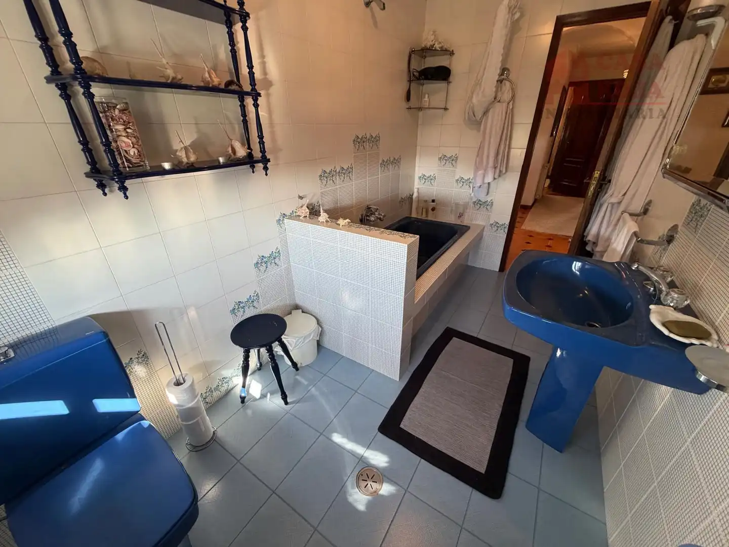 Baño de Casa o chalet en venta en Bueu con Calefacción, Parquet y Terraza
