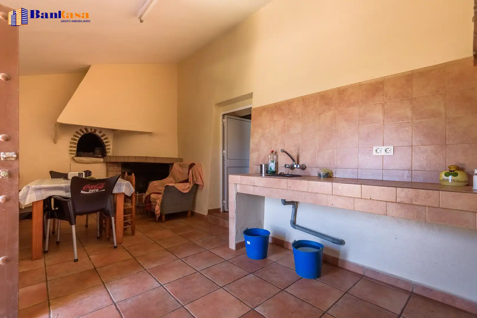 Cocina de Finca rústica en venta en Álora con Jardín privado y Trastero