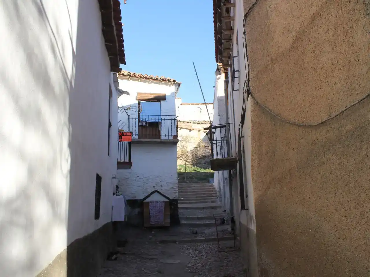 Vista exterior de Casa adosada en venda en Alquife