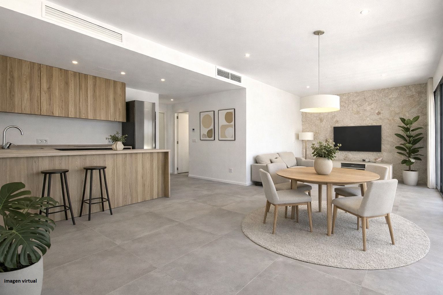 Cuina de Casa o xalet en venda en Llucmajor amb Aire condicionat, Jardí privat i Terrassa