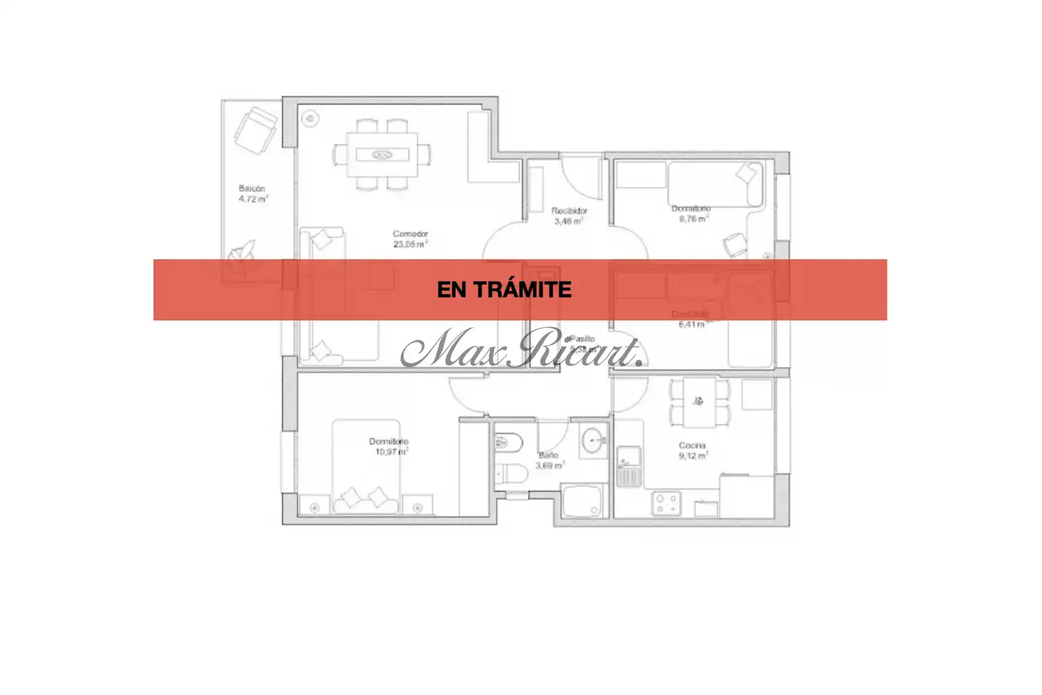 Flat with terrace to rent in N/A, imagen 53