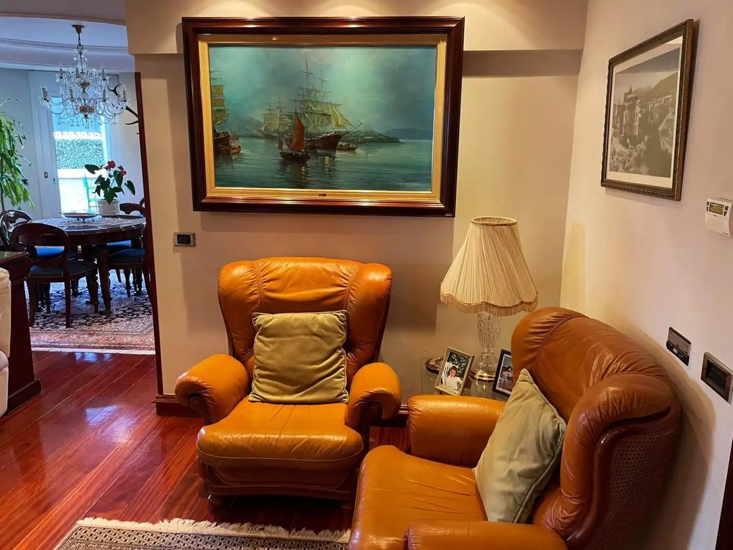 Sala de estar de Piso en venta en Getxo  con Calefacción, Terraza y Trastero