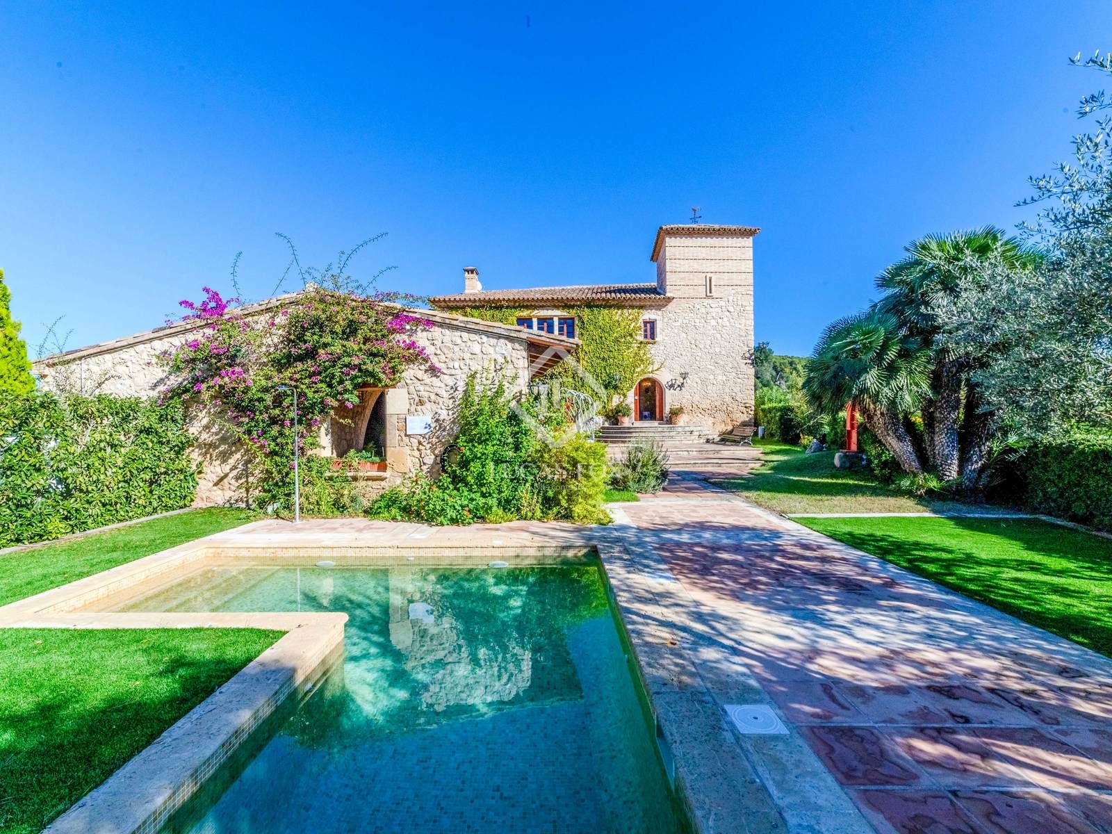 Jardí de Finca rústica en venda en Castellet i la Gornal amb Jardí privat, Parquet i Terrassa