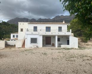 Exterior view of Country house for sale in Altea  with Terrace