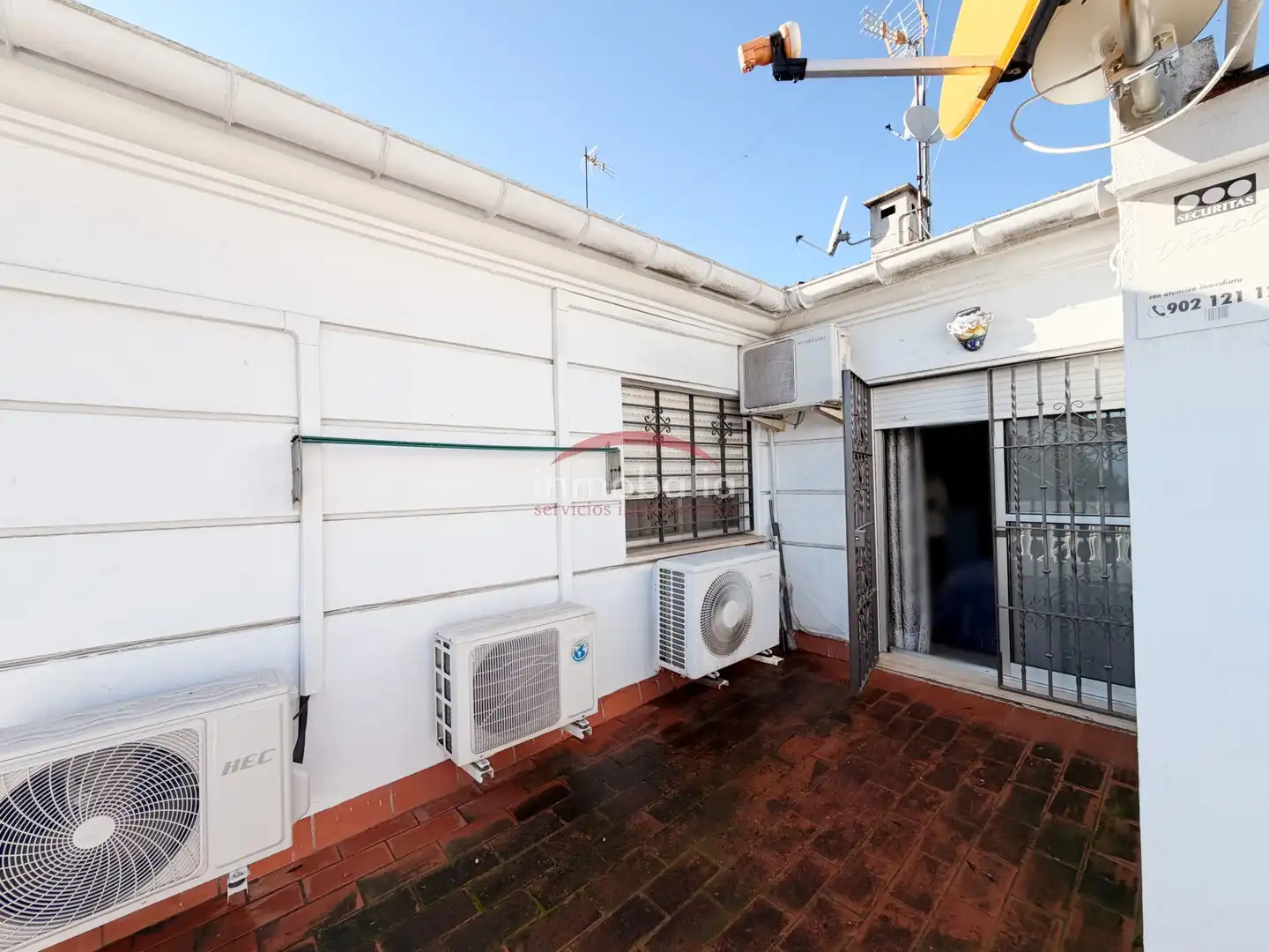 Terrace of Detached homes for sale in Sevilla  with Air Conditioner, Terrace and Storage room