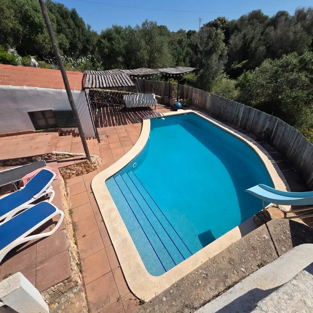 Swimming pool of Country homes for sale in Ciutadella de Menorca  with Swimming Pool and Furnished