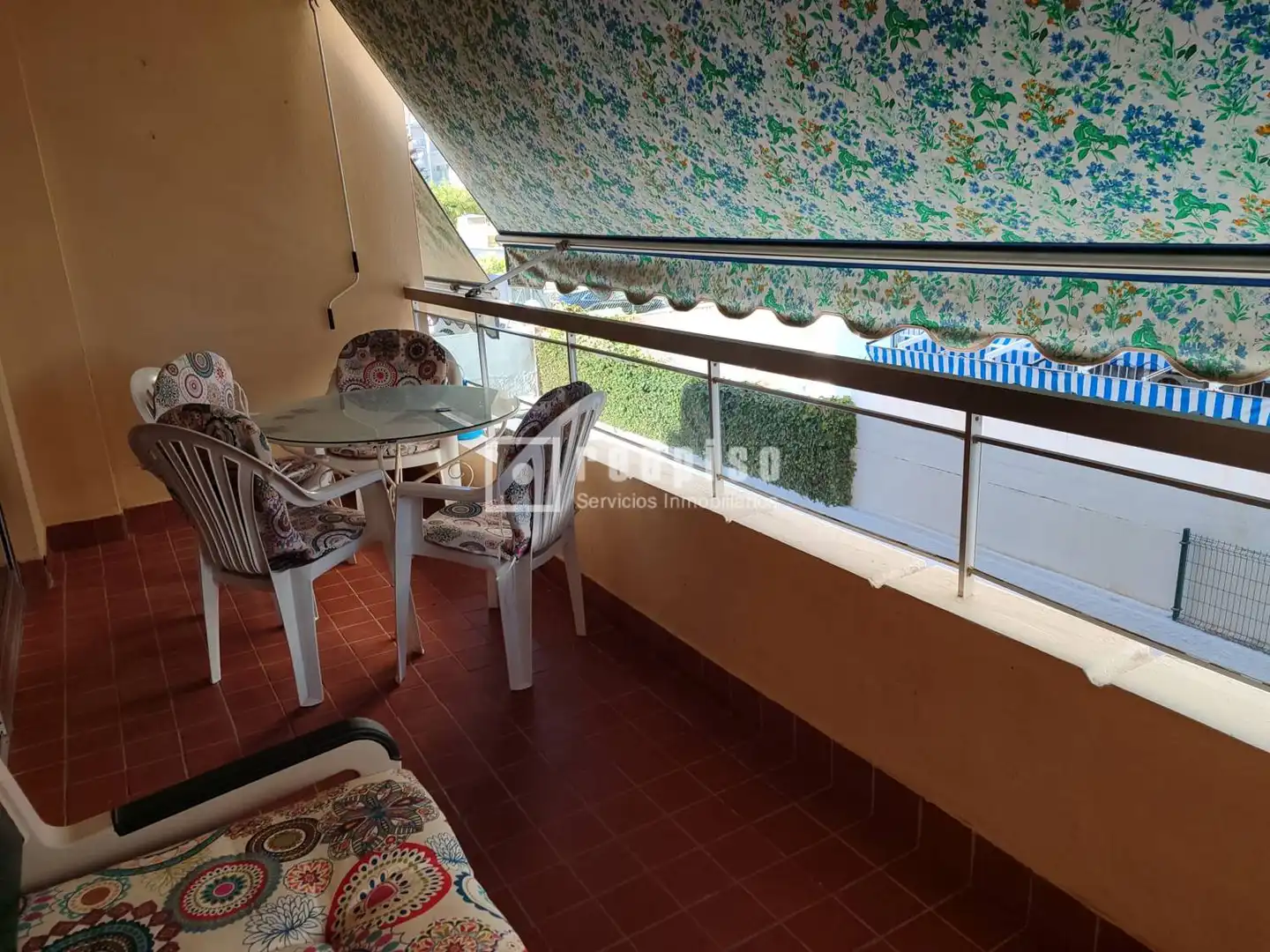 Balcony of Flat for rent in Rincón de la Victoria  with Furnished