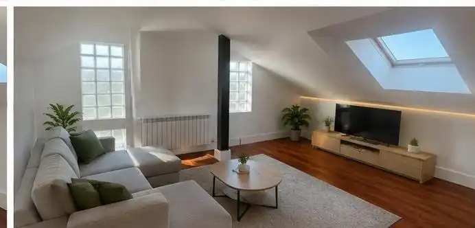 Sala d'estar de Àtic en venda en Salamanca amb Aire condicionat i Calefacció