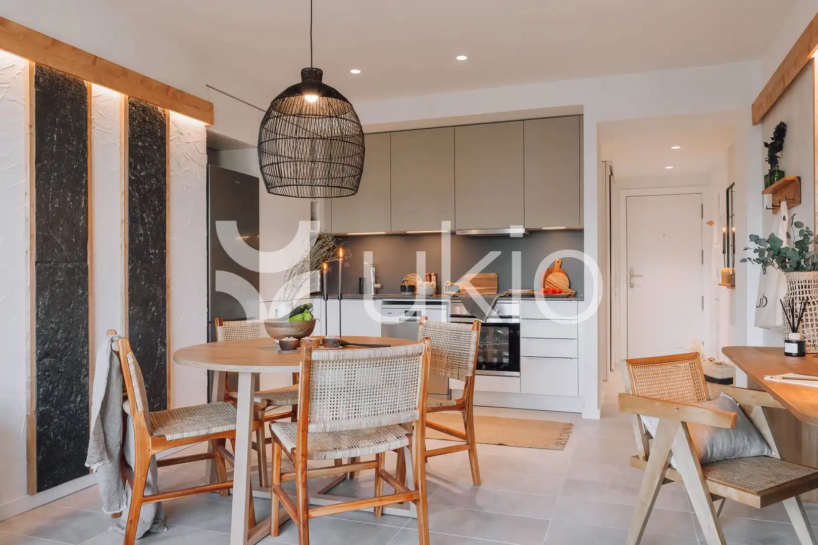 Kitchen of Apartments for rent in Barcelona  with Air Conditioner, Furnished and Oven