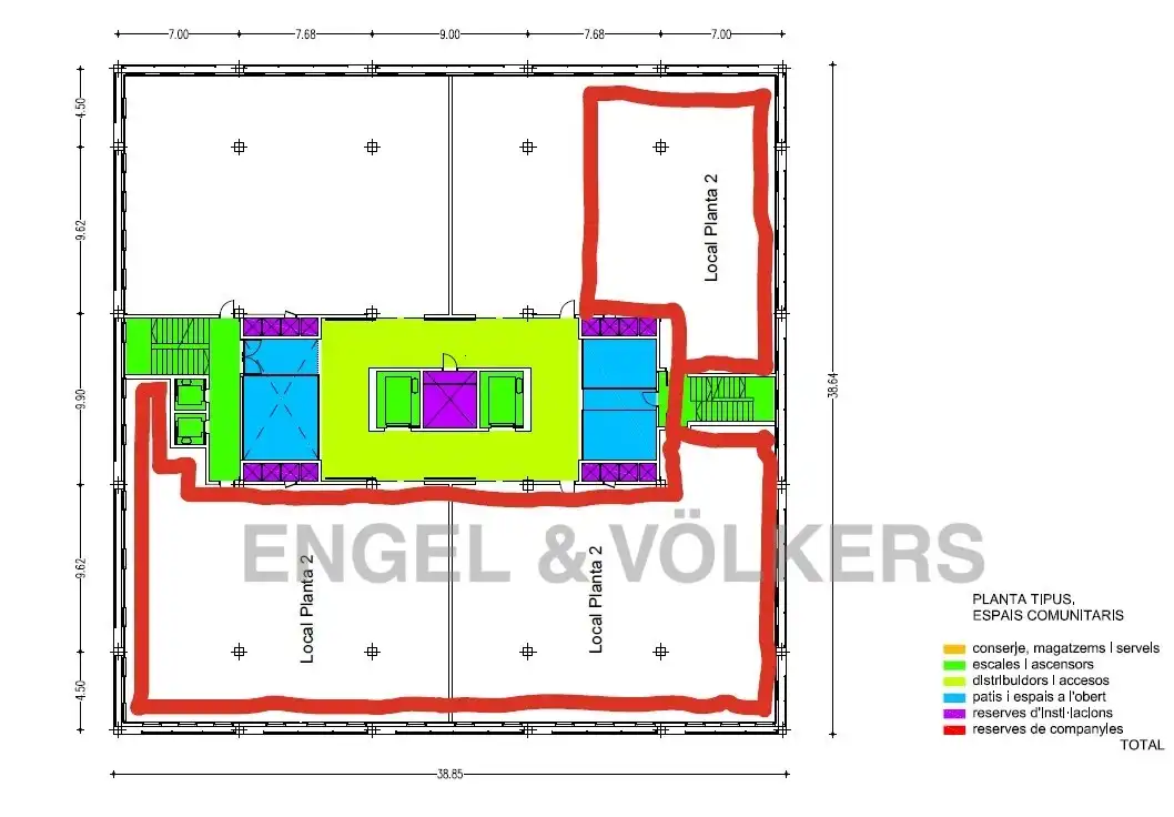Nau industrial en venda en L'Hospitalet de Llobregat