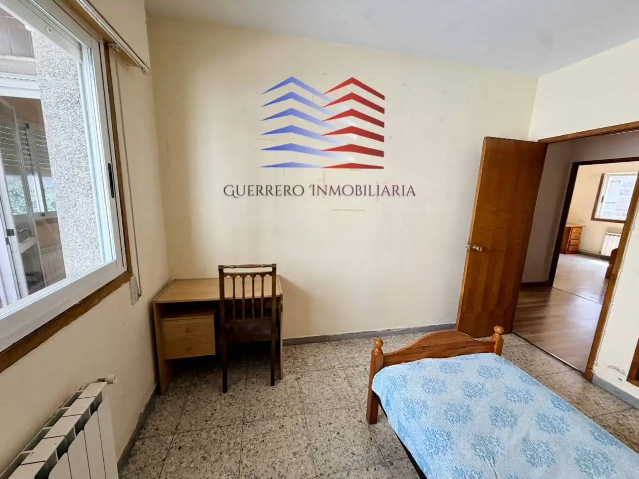 Schlafzimmer von Wohnung zur Miete in Ourense Capital  mit Heizung, Möbliert und Balkon