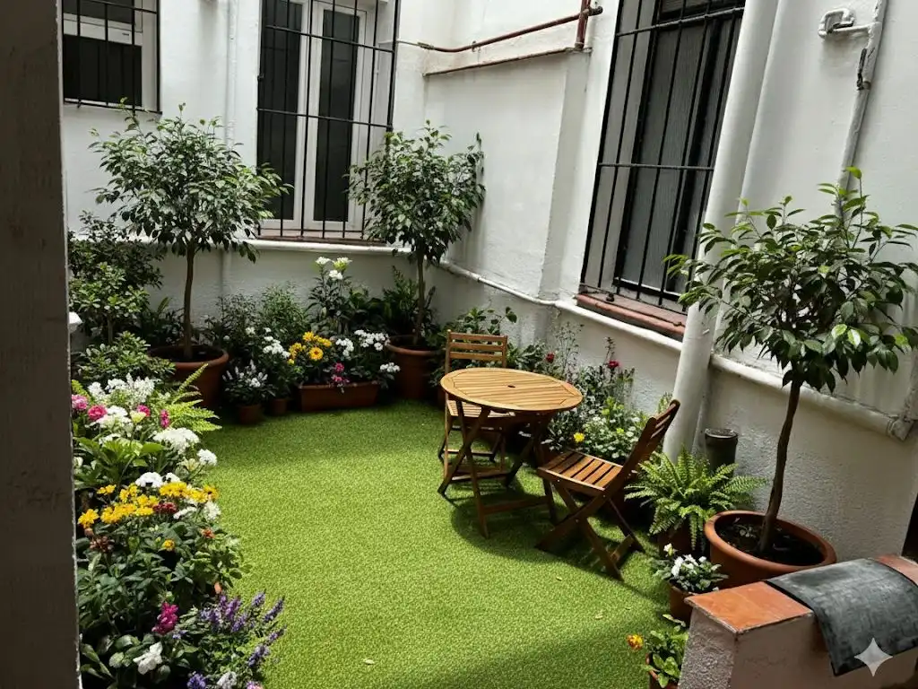 Terrassa de Planta baixa en venda en Centro