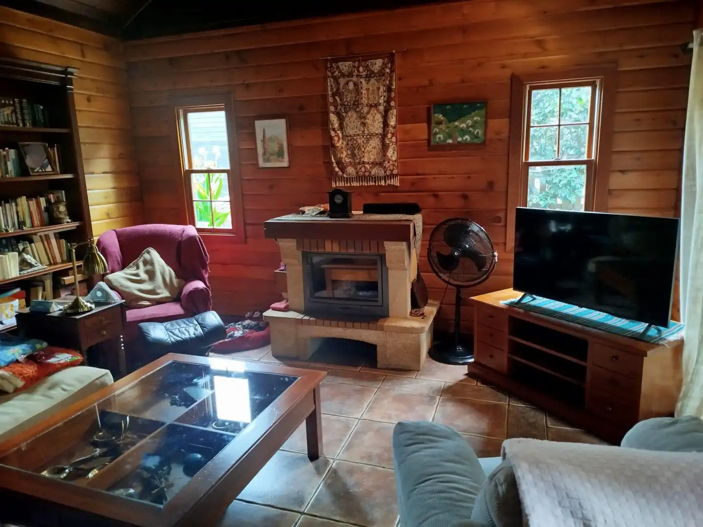 Sala de estar de Casa o chalet en venta en Tacoronte con Jardín privado, Terraza y Trastero