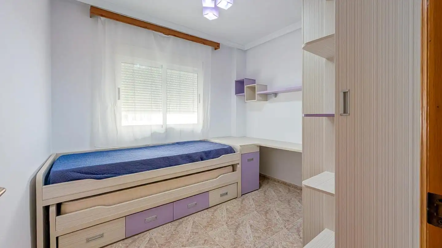 Bedroom of Flat for sale in Santa Pola  with Air Conditioner, Heating and Terrace