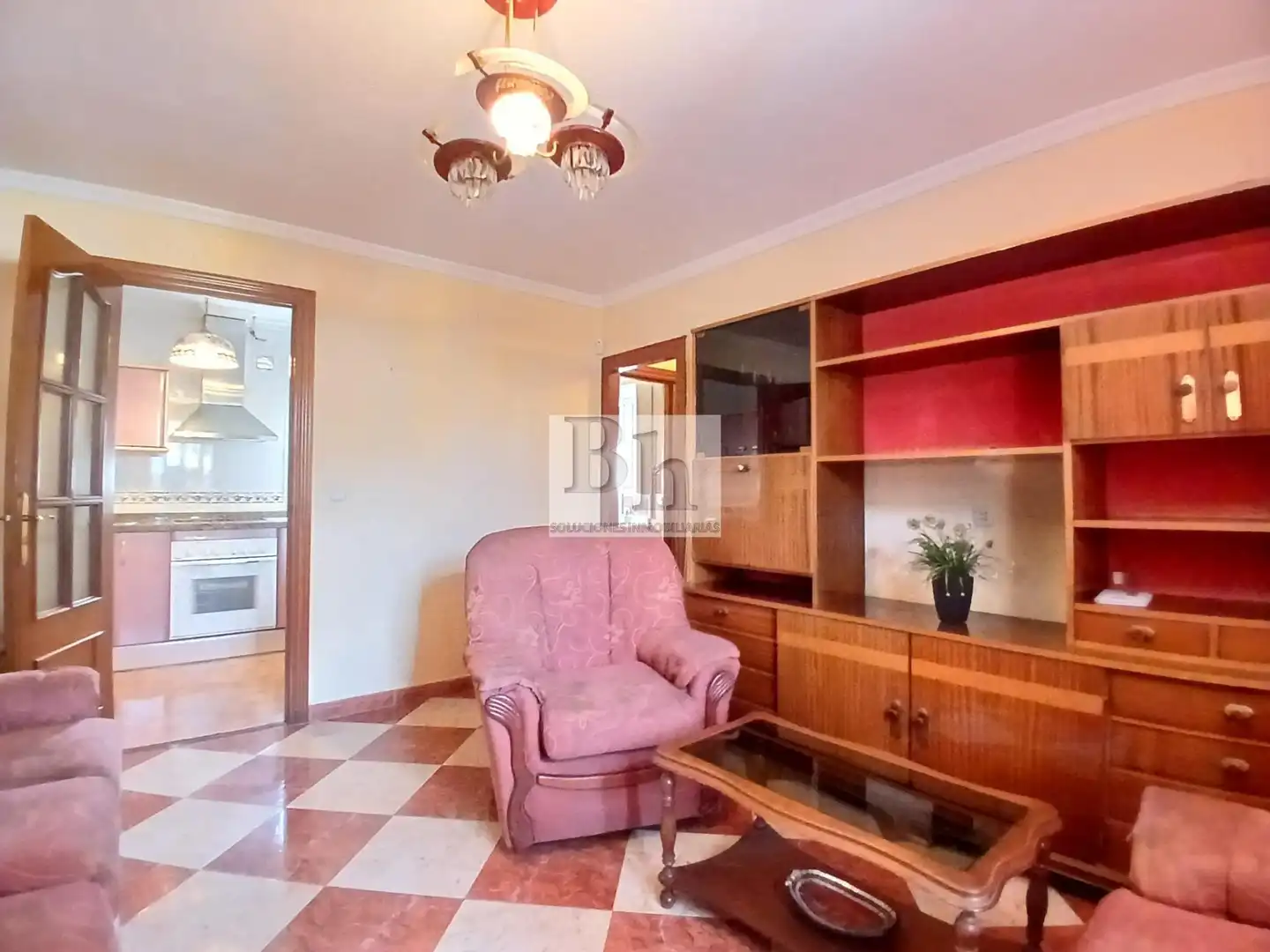 Living room of Flat for sale in Málaga  with Air Conditioner and Alarm