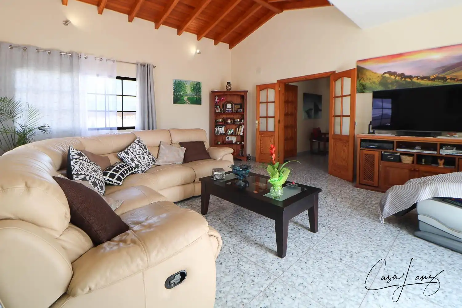 Sala de estar de Casa o chalet en venta en Teguise con Jardín privado, Terraza y Trastero