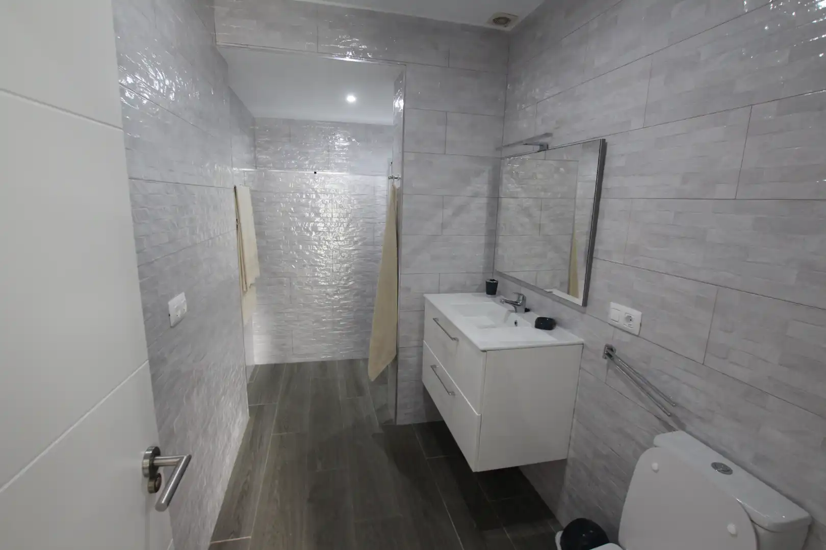 Badezimmer von Wohnung zur Miete in Adeje mit Terrasse, Möbliert und Ofen
