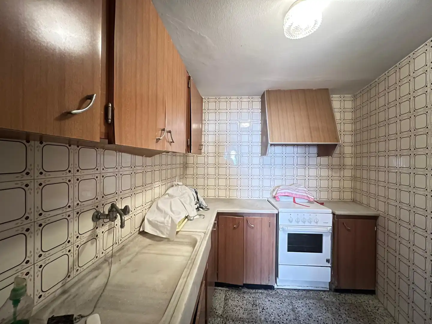 Cocina de Casa adosada en venta en Rocafort de Queralt con Trastero, Balcón y Internet