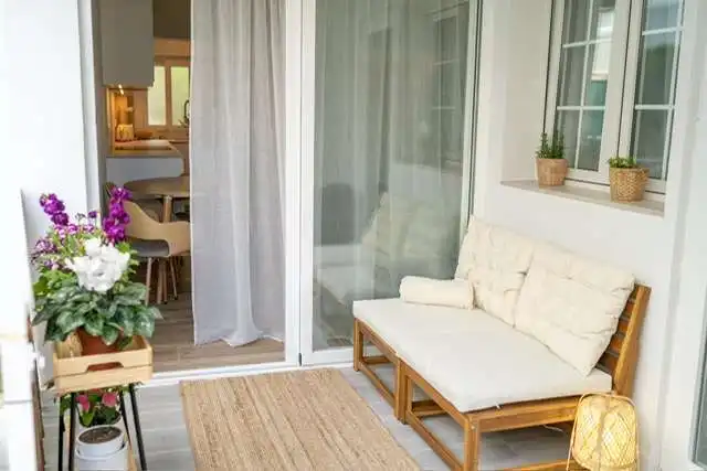Terrasse von Erdgeschoss zum Verkauf in Calvià mit Klimaanlage, Heizung und Terrasse