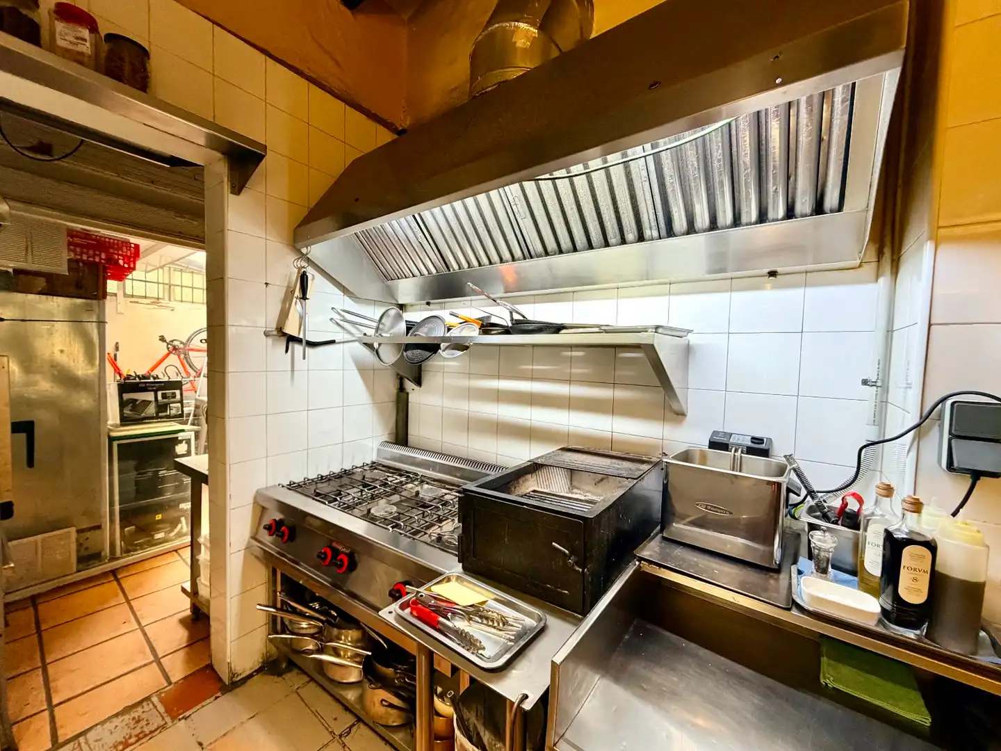 Cocina de Local en traspaso en Barcelona con Amueblado y Alarma
