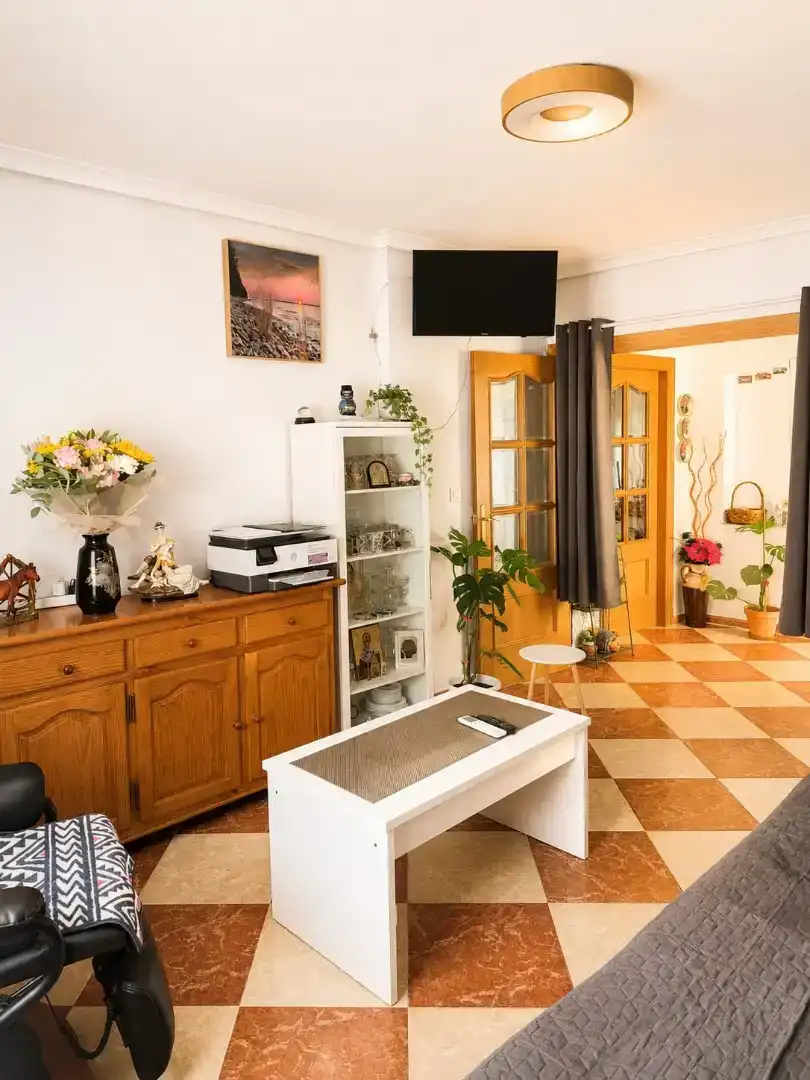 Living room of Detached homes for sale in Madrigueras  with Air Conditioner