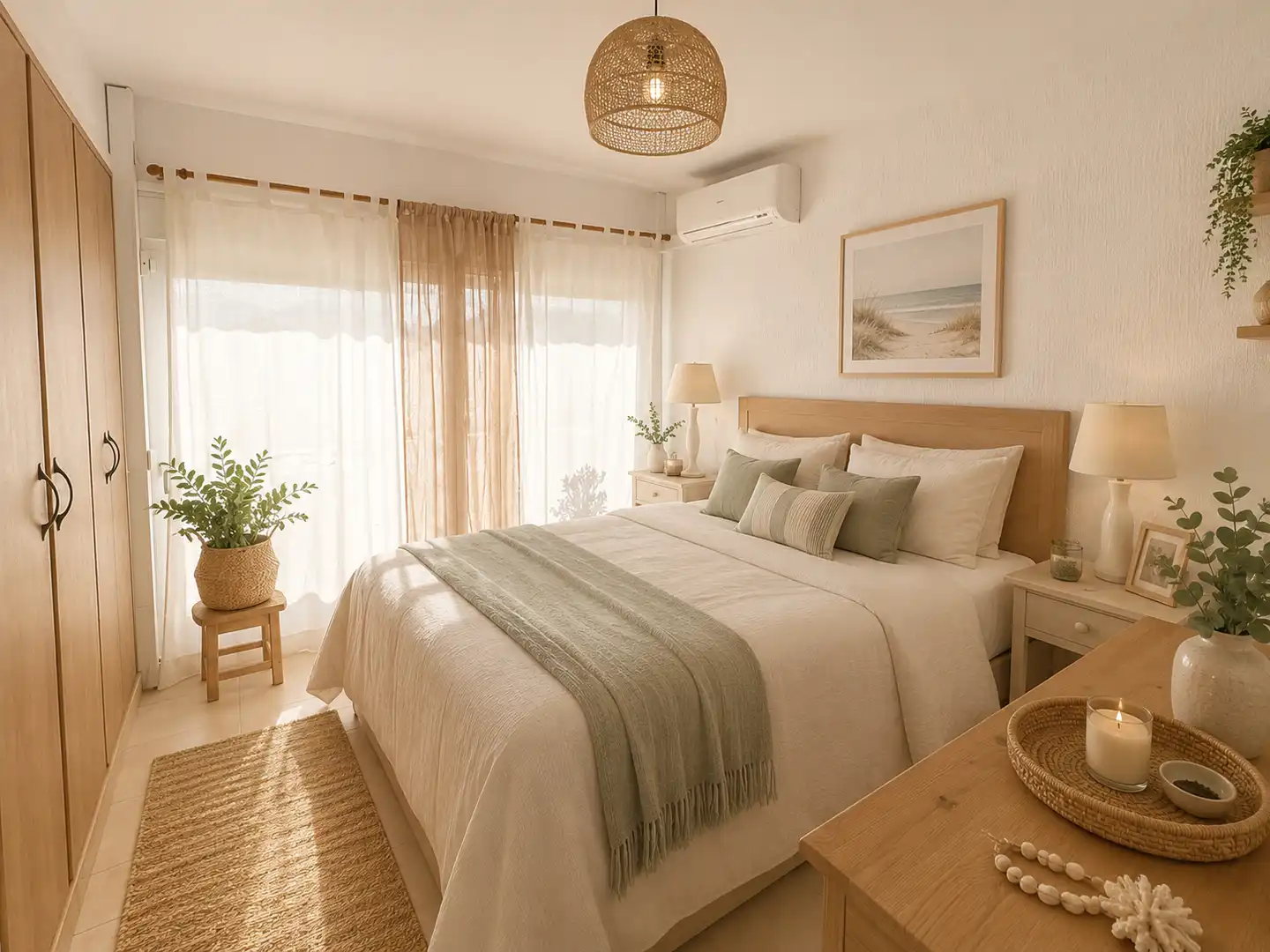 Dormitori de Apartament en venda en Sant Feliu de Guíxols amb Aire condicionat, Jardí privat i Terrassa