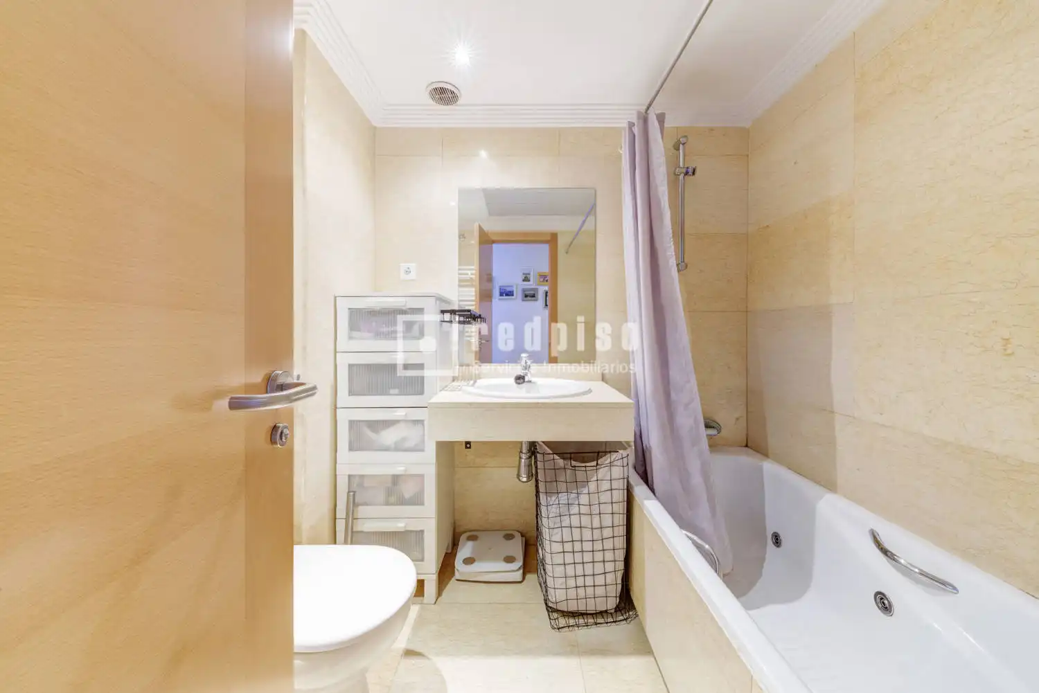 Schlafzimmer von Wohnung zum Verkauf in Boadilla del Monte mit Klimaanlage, Heizung und Privatgarten