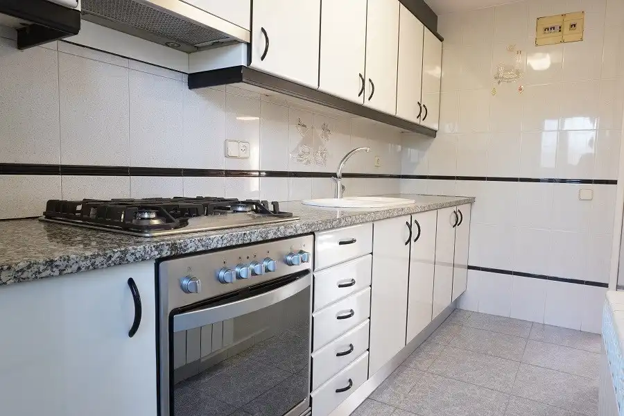 Kitchen of Flat for sale in Ripoll  with Heating
