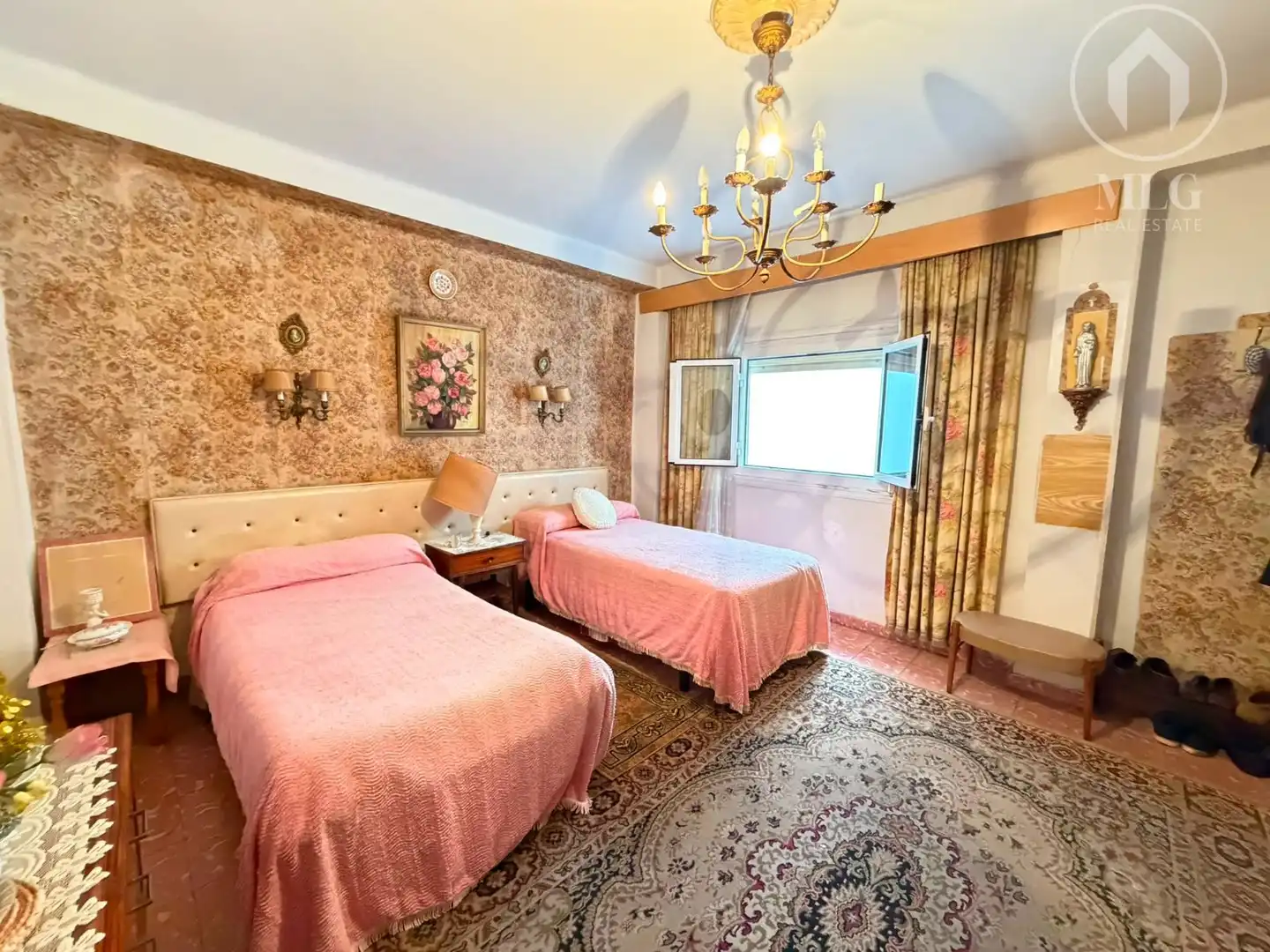 Bedroom of Flat for sale in Málaga  with Terrace