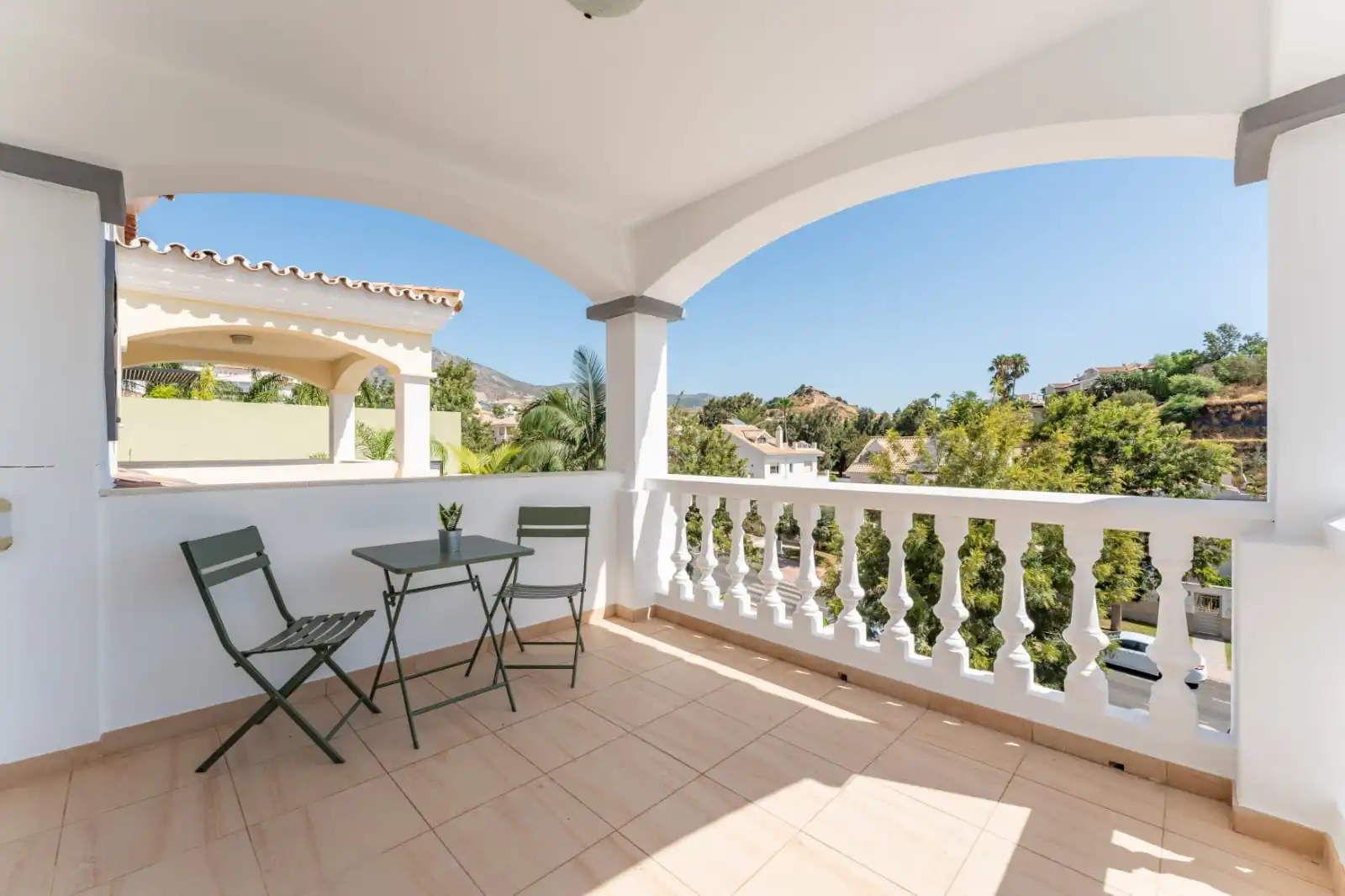 Terrace of Detached homes for rent in Benalmádena  with Air Conditioner, Terrace and Swimming Pool