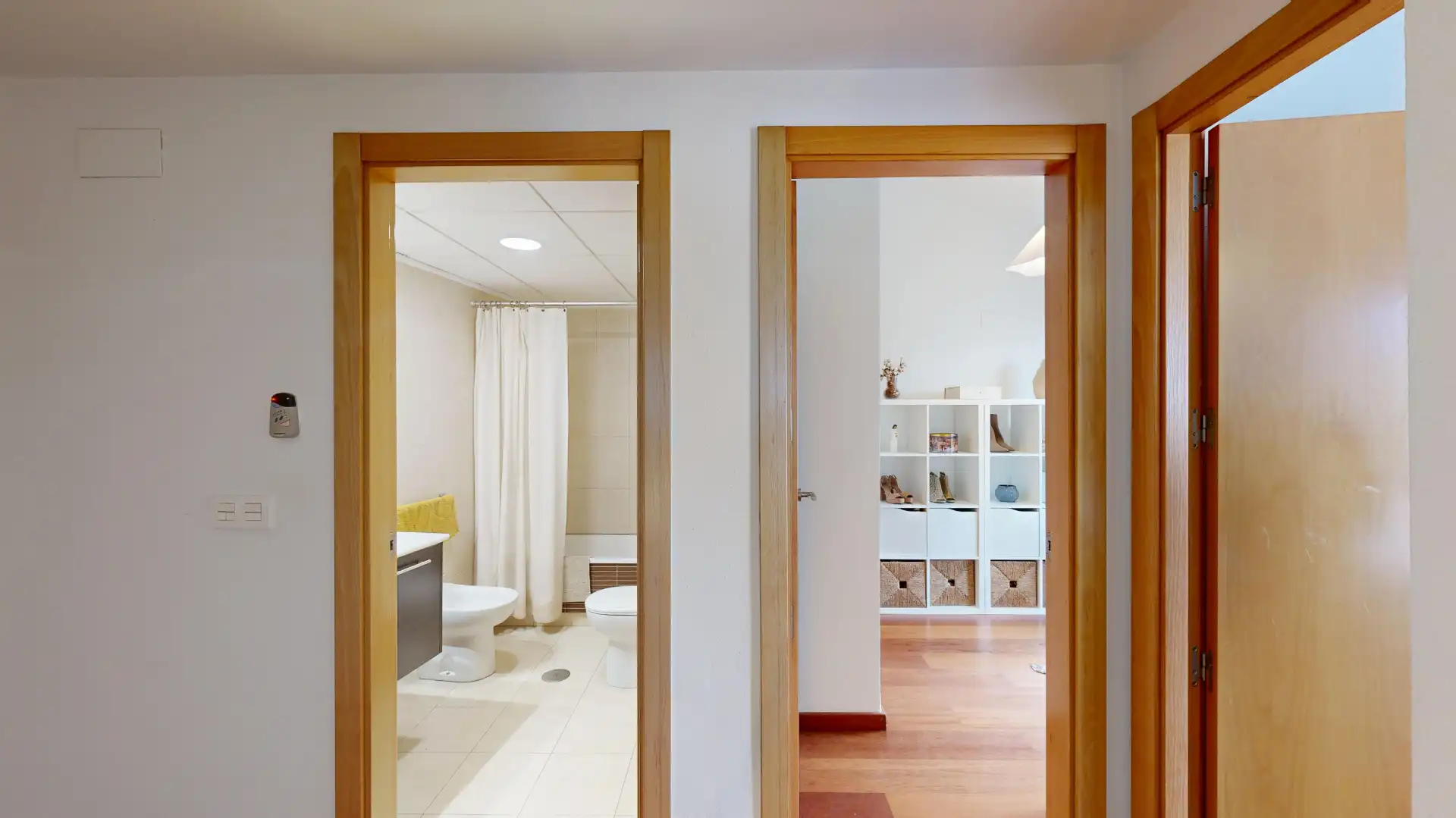 Baño de Ático en venta en Murcia con Aire acondicionado, Parquet y Terraza