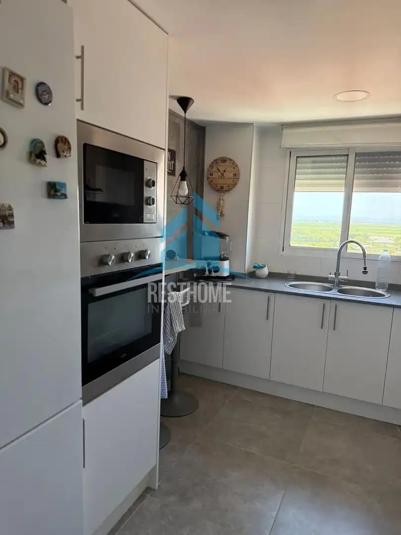 Cocina de Apartamento en venta en Sueca con Calefacción y Terraza