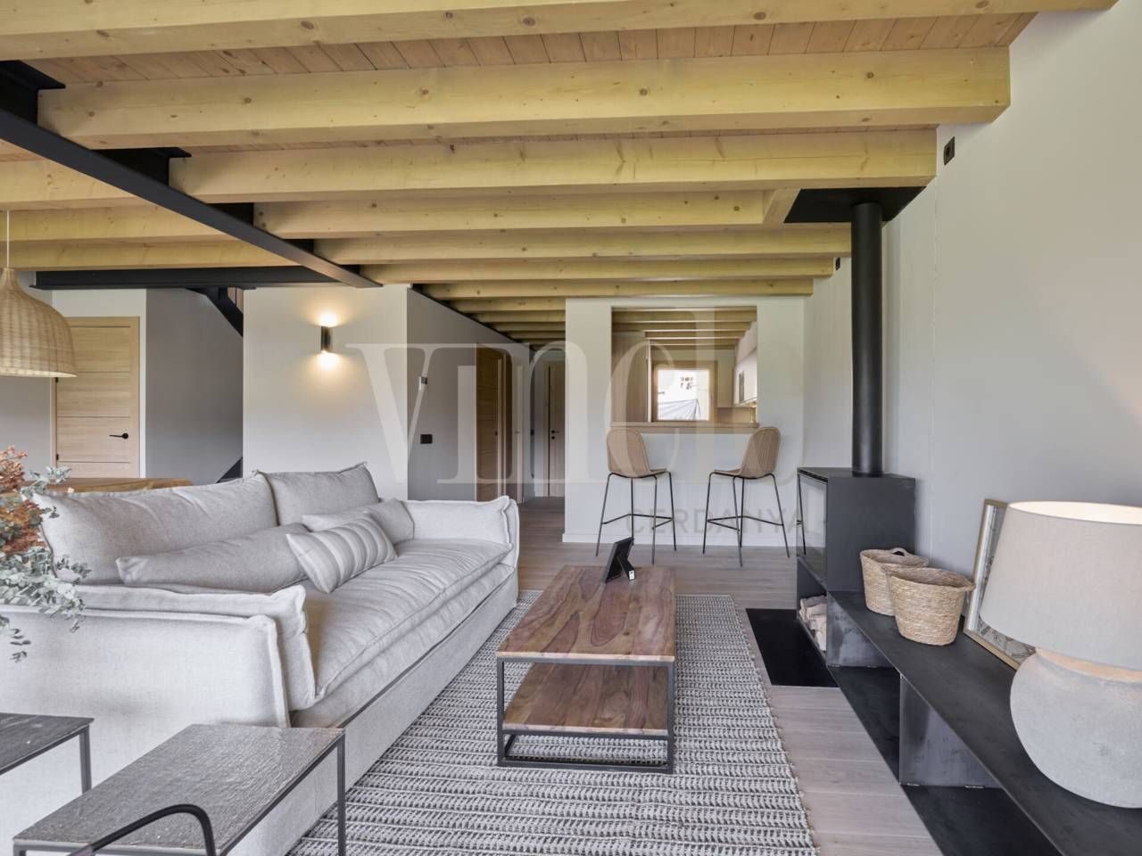 Sala d'estar de Pis en venda en Isòvol amb Calefacció, Parquet i Terrassa